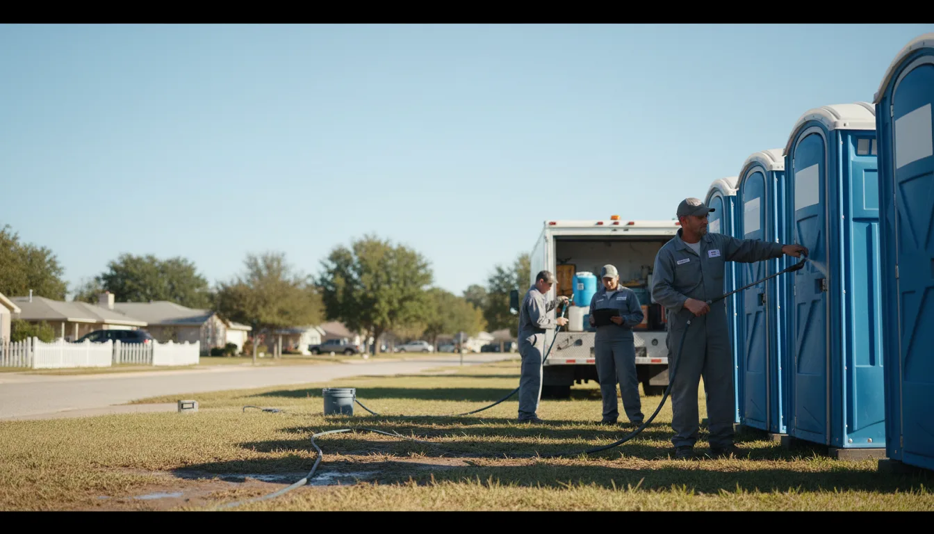 Long-Term Portable Toilet Rental in Raywood, TX near me